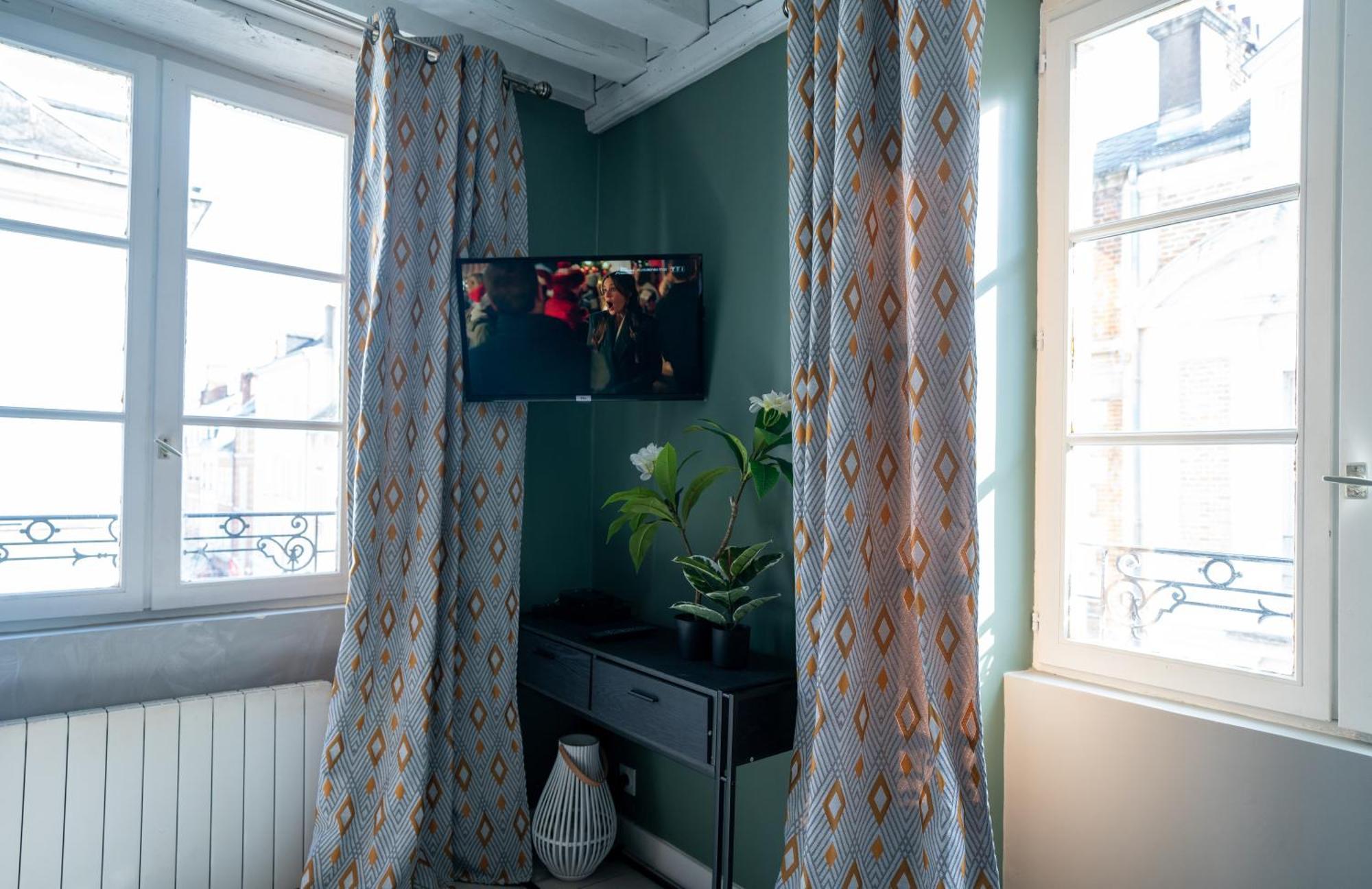Celeste Appart - Grand Appartement Centre Ville - Refait A Neuf Orléans Dış mekan fotoğraf